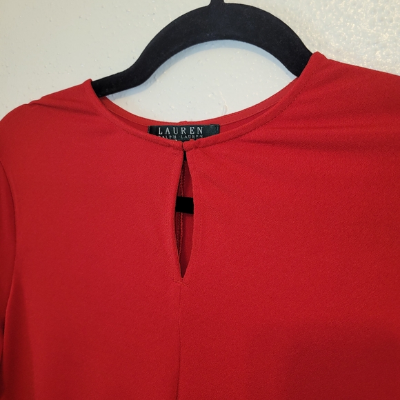 Women’s Red Lauren by Ralph Lauren Tunic. Size Small - Picture 4 of 5